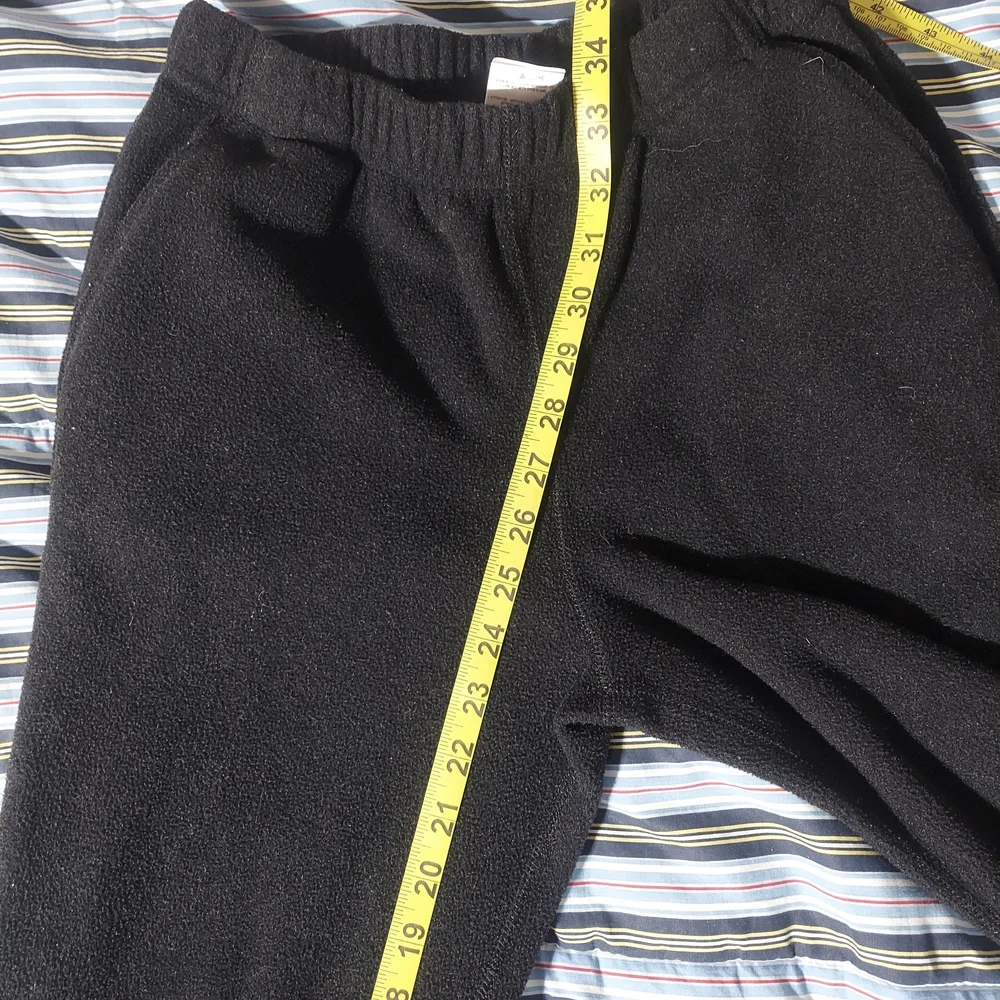 Patagonia Kids Large L Charcoal Gray Microfleece Joggers Sweatpants Boys Girls - Picture 10 of 10
